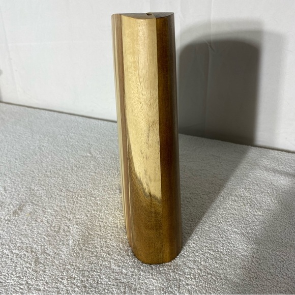 Vintage Two Tone Wood Knife Block - Picture 16 of 16